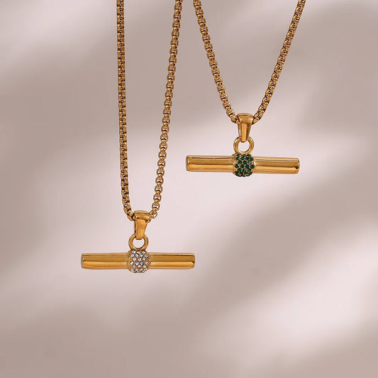 Sparkling Bar Halskette