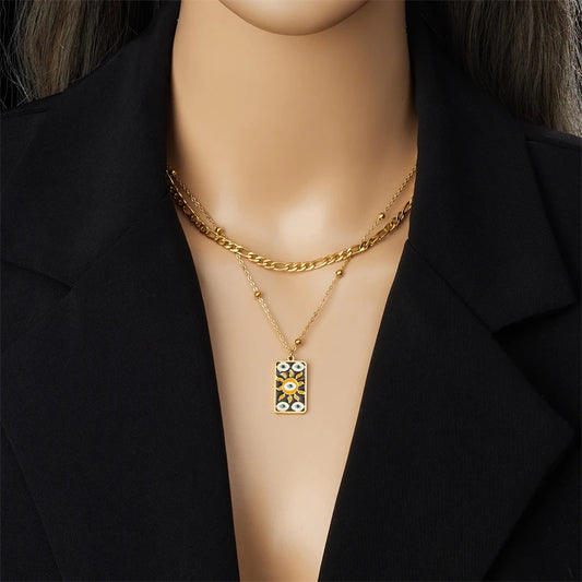 Mystara – Eye Sun Layerkette