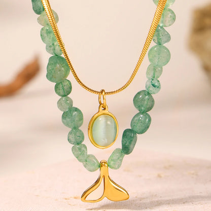 Halskette „Green Soul“