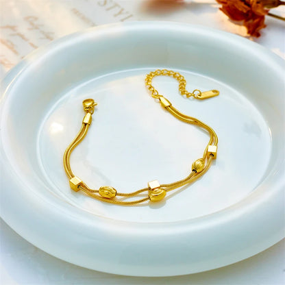 Café Chic – Double-Layer Armband