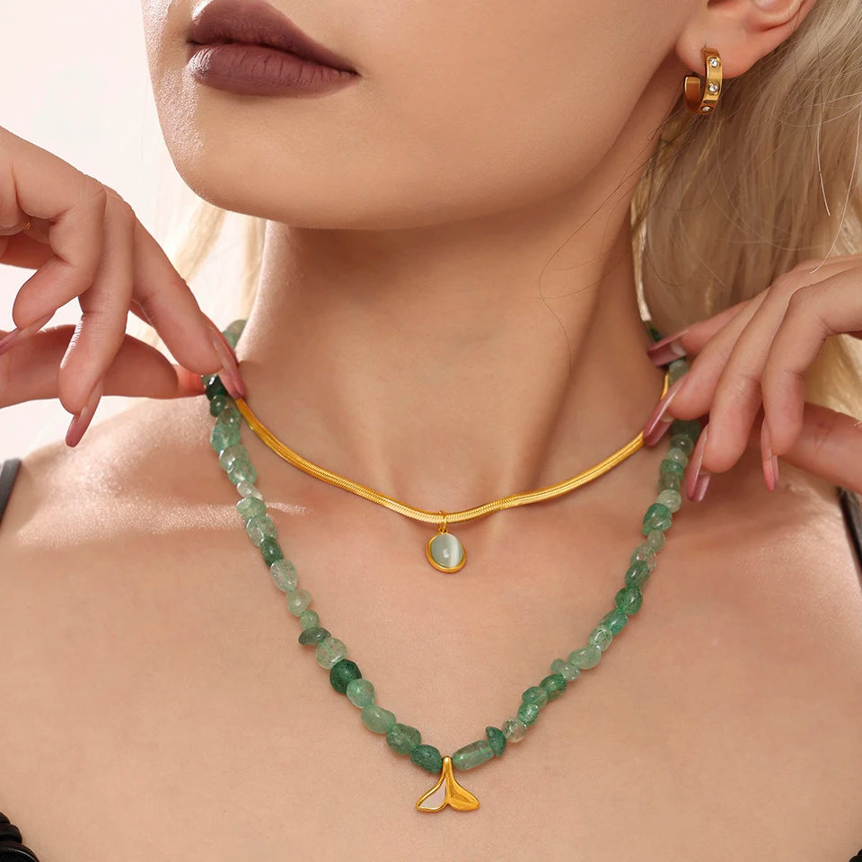 Halskette „Green Soul“