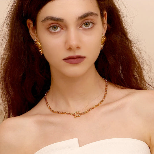 Golden Link Duo - Halskette