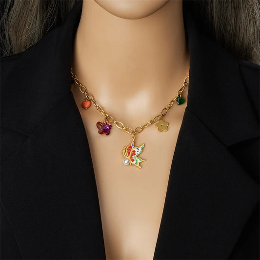 Jardin Magique – Bunte Charmkette