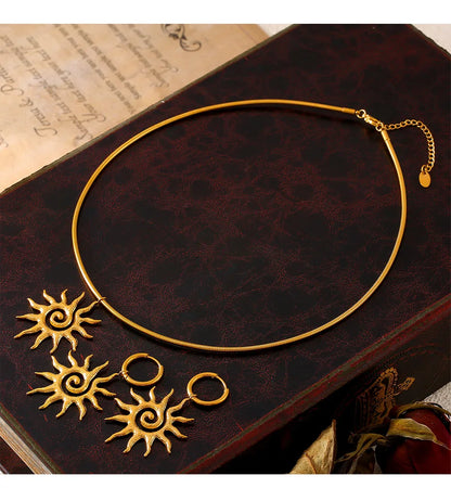 Soleil Set – Kette & Ohrringe