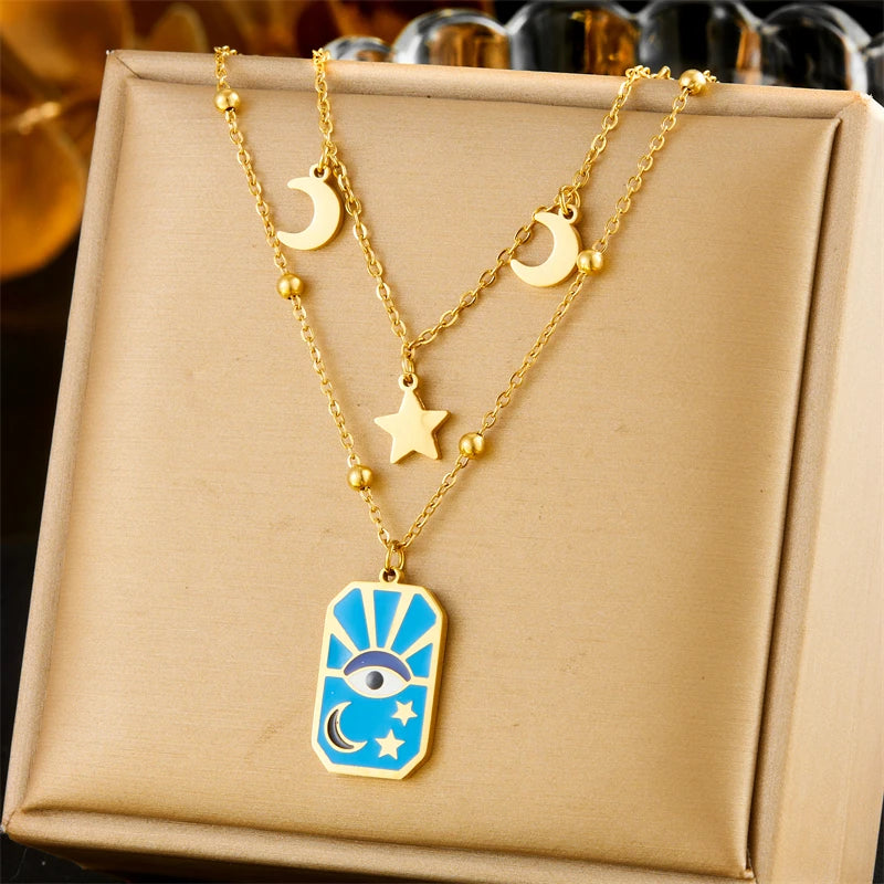 Lunara – Moon & Stars Kette