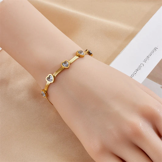 Sweet Shine – Herringbone Armband